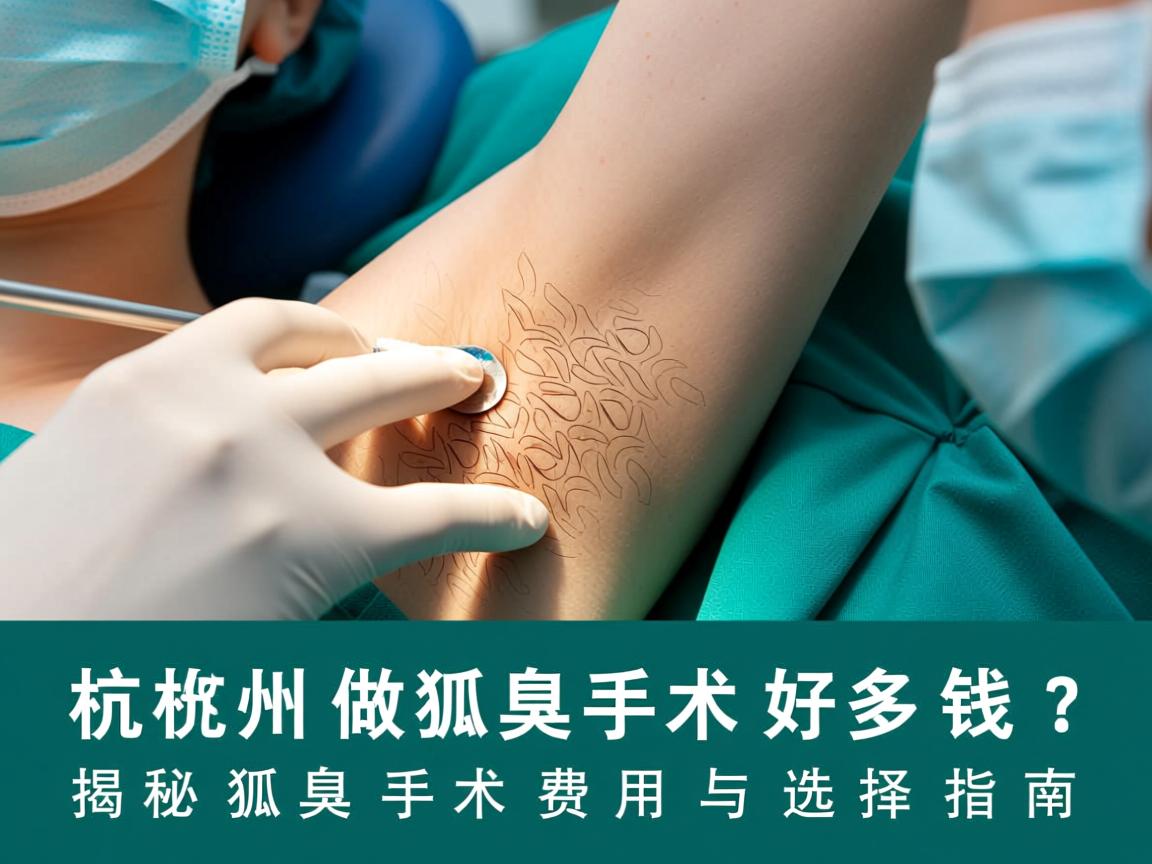 杭州做狐臭手术好多钱?揭秘狐臭手术费用与选择指南 杭州做狐臭手术好多钱?揭秘狐臭手术费用与选择指南