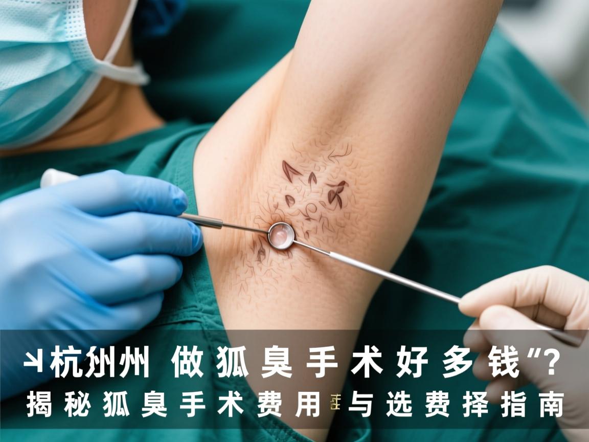 杭州做狐臭手术好多钱?揭秘狐臭手术费用与选择指南 杭州做狐臭手术好多钱?揭秘狐臭手术费用与选择指南