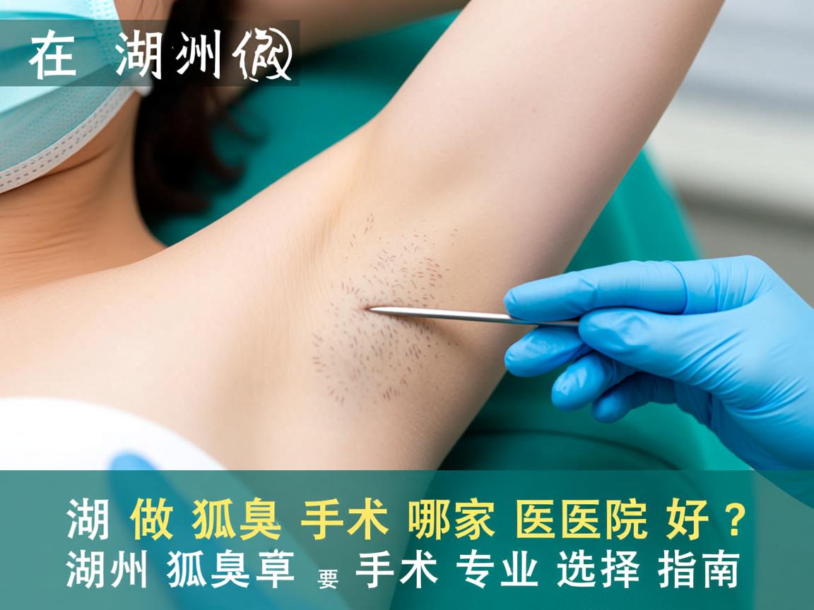 在湖州做狐臭手术哪家医院好?湖州狐臭手术专业选择指南 在湖州做狐臭手术哪家医院好?湖州狐臭手术专业选择指南
