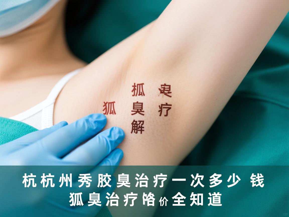 杭州腋秀腋臭专科,深度解析杭州狐臭治疗一次多少钱,狐臭治疗价格全知道 杭州腋秀腋臭专科,深度解析杭州狐臭治疗一次多少钱,狐臭治疗价格全知道