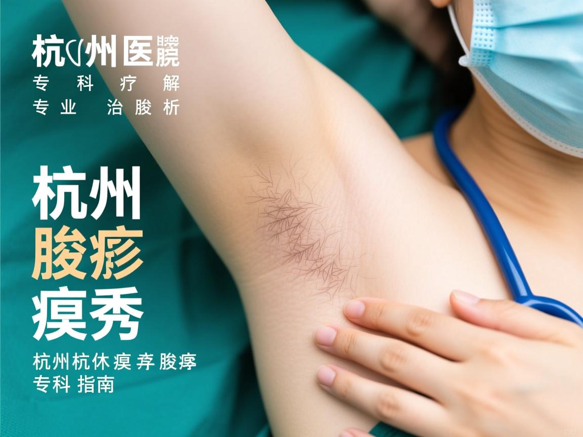 杭州腋臭专科医院解析,专业治疗腋臭的杭州腋秀腋臭专科指南 杭州腋臭专科医院解析,专业治疗腋臭的杭州腋秀腋臭专科指南