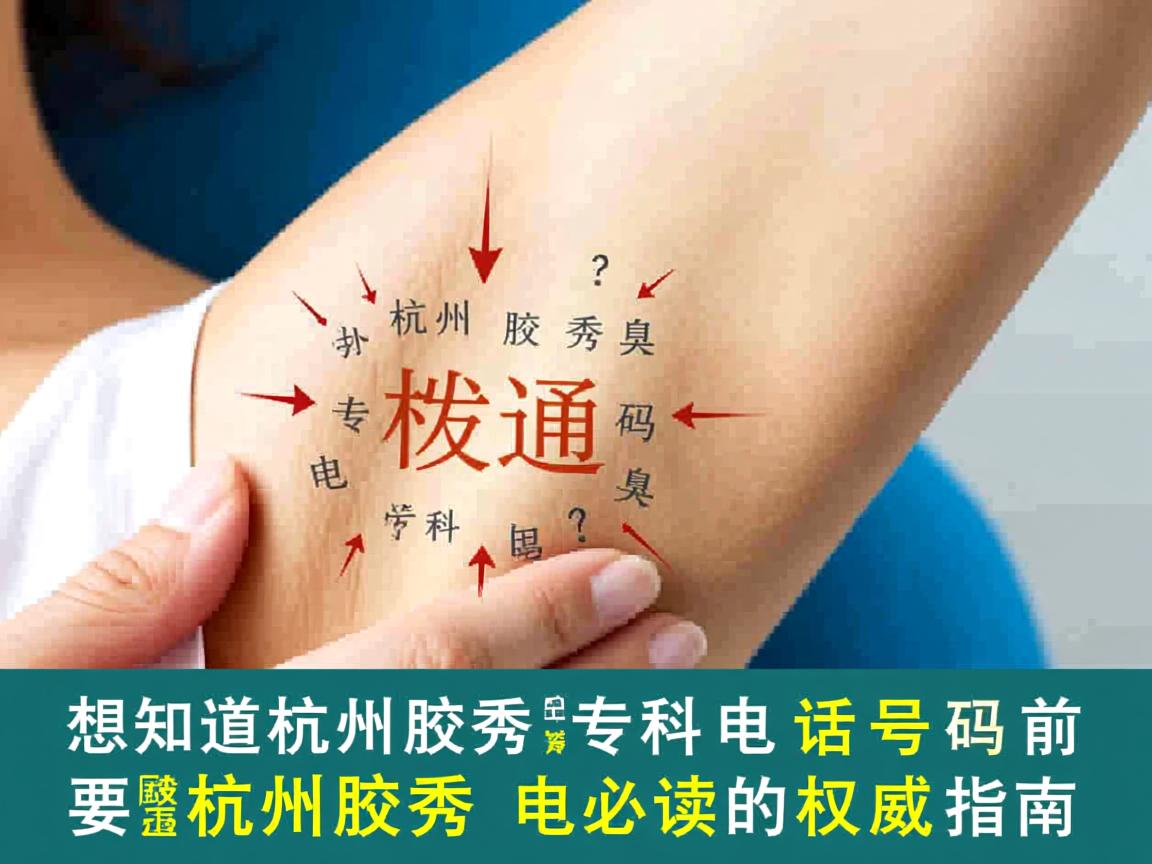 想知道杭州腋秀腋臭专科电话号码?拨通杭州腋秀电话前必读的权威指南 想知道杭州腋秀腋臭专科电话号码?拨通杭州腋秀电话前必读的权威指南