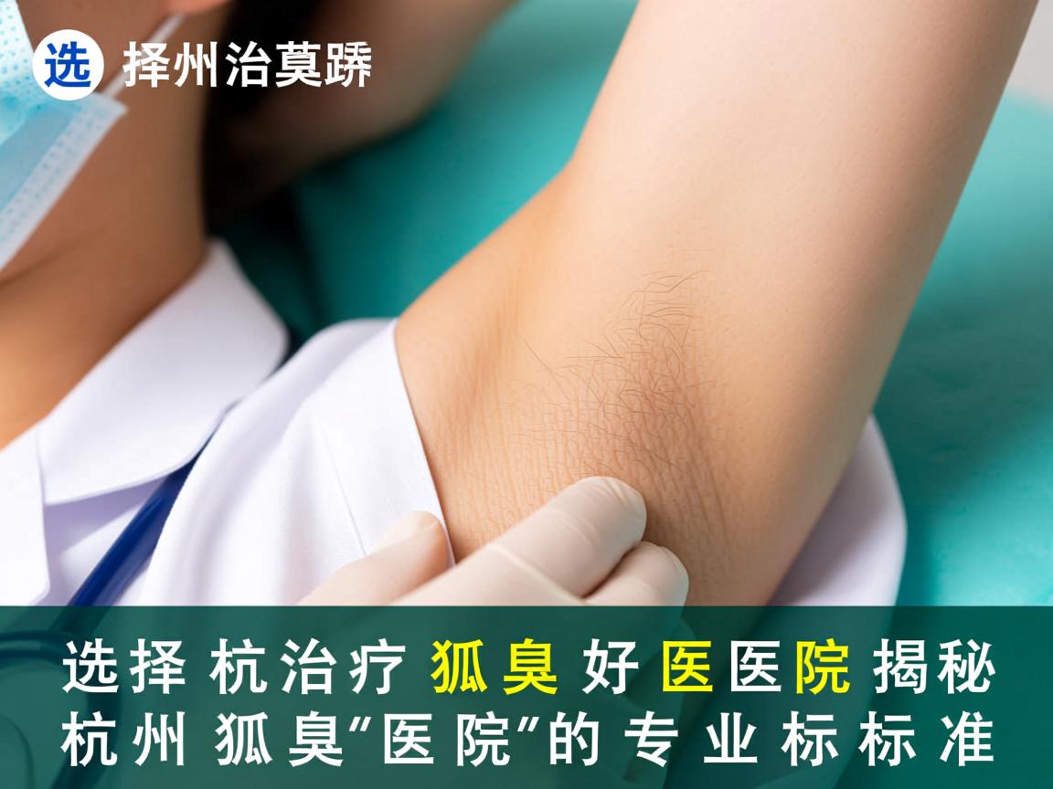 选择杭州治疗狐臭好医院,揭秘杭州狐臭医院的专业标准 选择杭州治疗狐臭好医院,揭秘杭州狐臭医院的专业标准