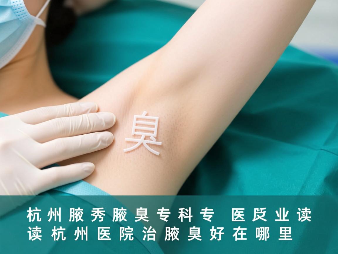 杭州腋秀腋臭专科,专业解读杭州医院治腋臭好在哪里 杭州腋秀腋臭专科,专业解读杭州医院治腋臭好在哪里