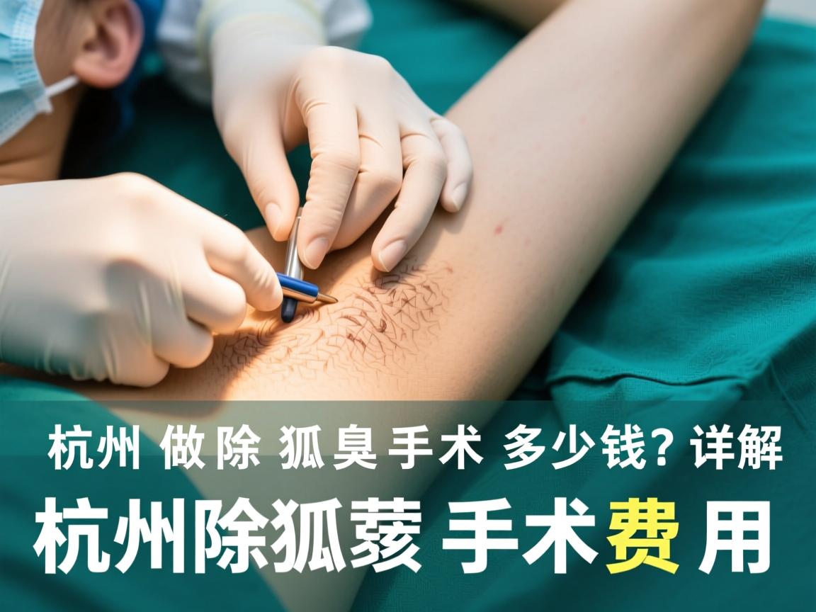 杭州做除狐臭手术多少钱?详解杭州除狐臭手术费用 杭州做除狐臭手术多少钱?详解杭州除狐臭手术费用