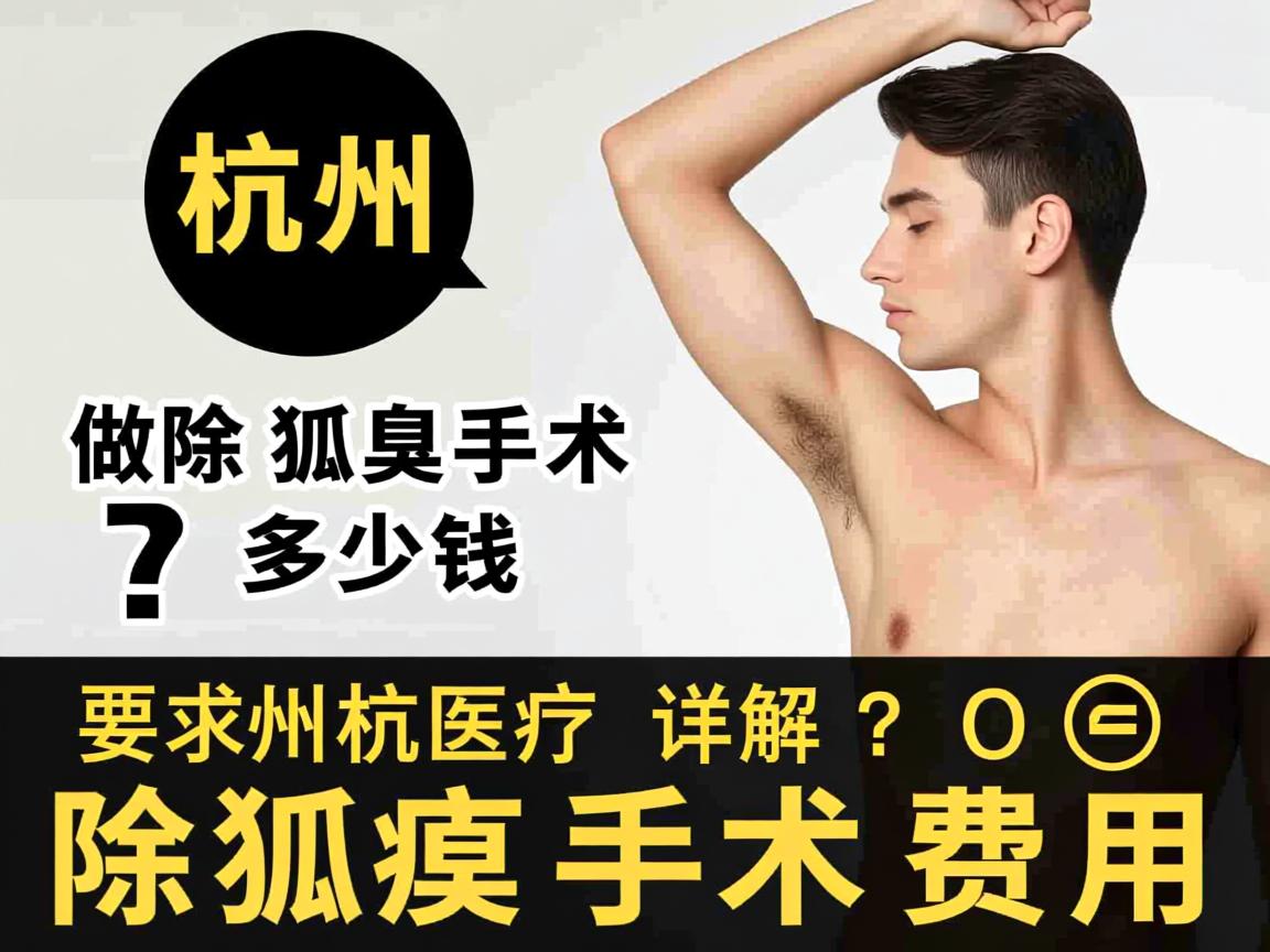 杭州做除狐臭手术多少钱?详解杭州除狐臭手术费用 杭州做除狐臭手术多少钱?详解杭州除狐臭手术费用