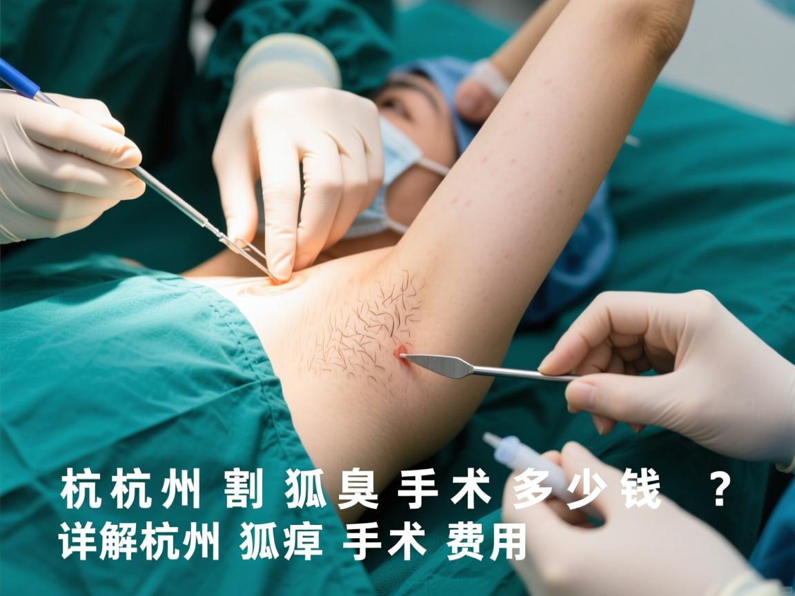 杭州割狐臭手术多少钱?详解杭州狐臭手术费用 杭州割狐臭手术多少钱?详解杭州狐臭手术费用