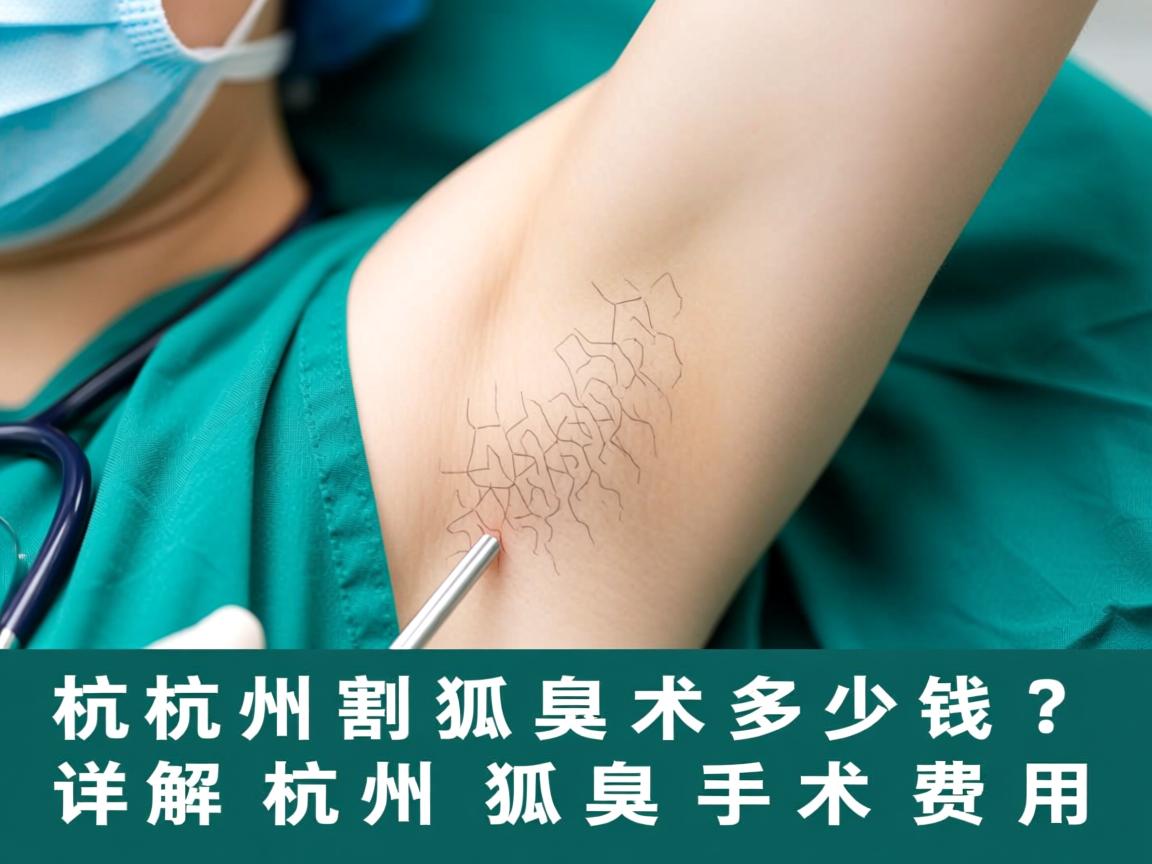 杭州割狐臭手术多少钱?详解杭州狐臭手术费用 杭州割狐臭手术多少钱?详解杭州狐臭手术费用