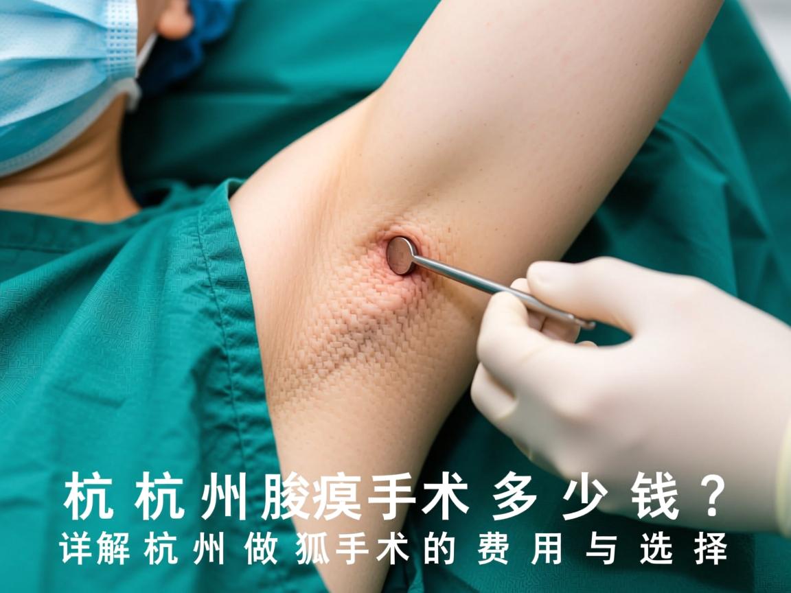 杭州腋臭手术多少钱?详解杭州做狐臭手术的费用与选择 杭州腋臭手术多少钱?详解杭州做狐臭手术的费用与选择