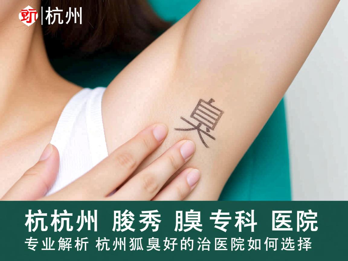 杭州腋秀腋臭专科医院,专业解析杭州狐臭好的治医院如何选择 杭州腋秀腋臭专科医院,专业解析杭州狐臭好的治医院如何选择