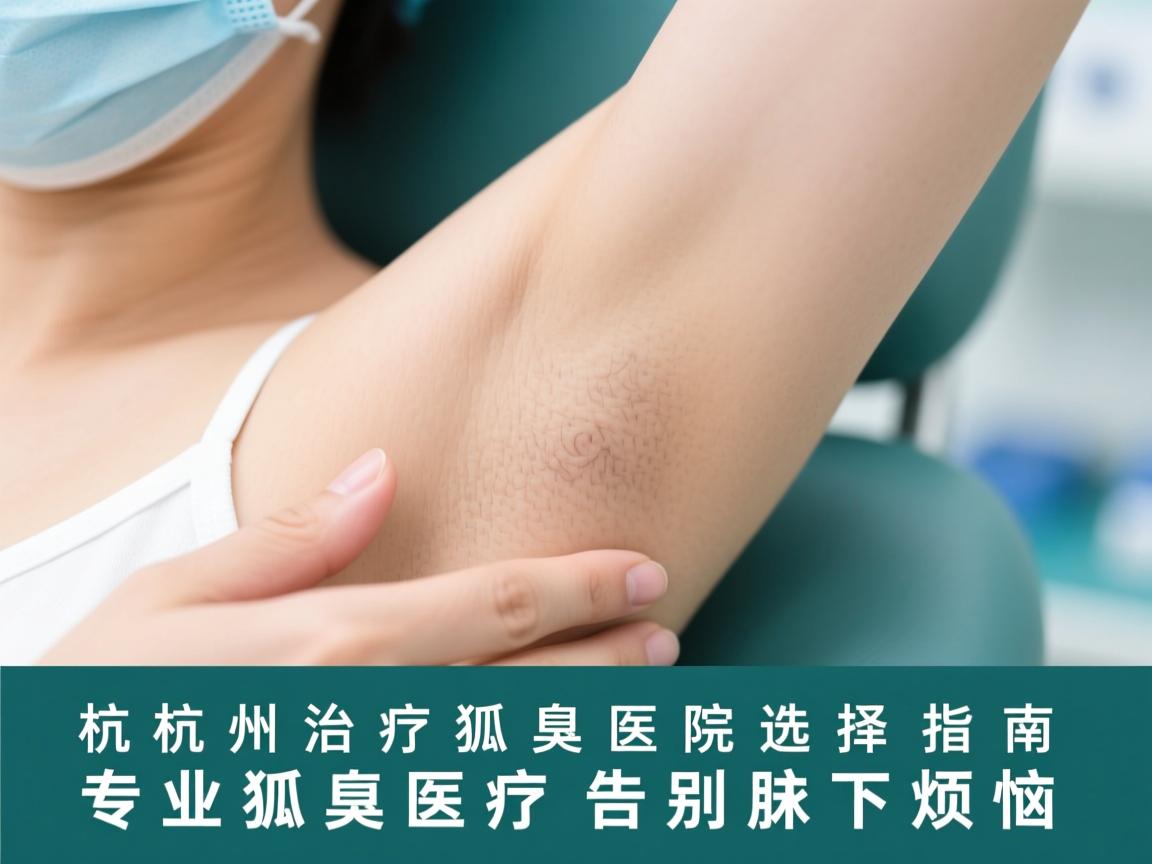 杭州治疗狐臭医院选择指南,专业狐臭医疗,告别腋下烦恼 杭州治疗狐臭医院选择指南,专业狐臭医疗,告别腋下烦恼