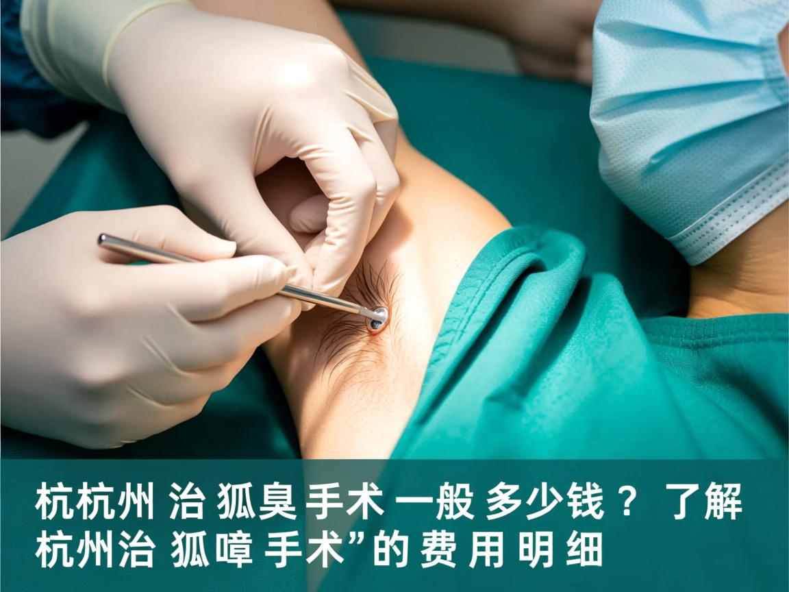 杭州治狐臭手术一般多少钱?了解杭州治狐臭手术的费用明细 杭州治狐臭手术一般多少钱?了解杭州治狐臭手术的费用明细
