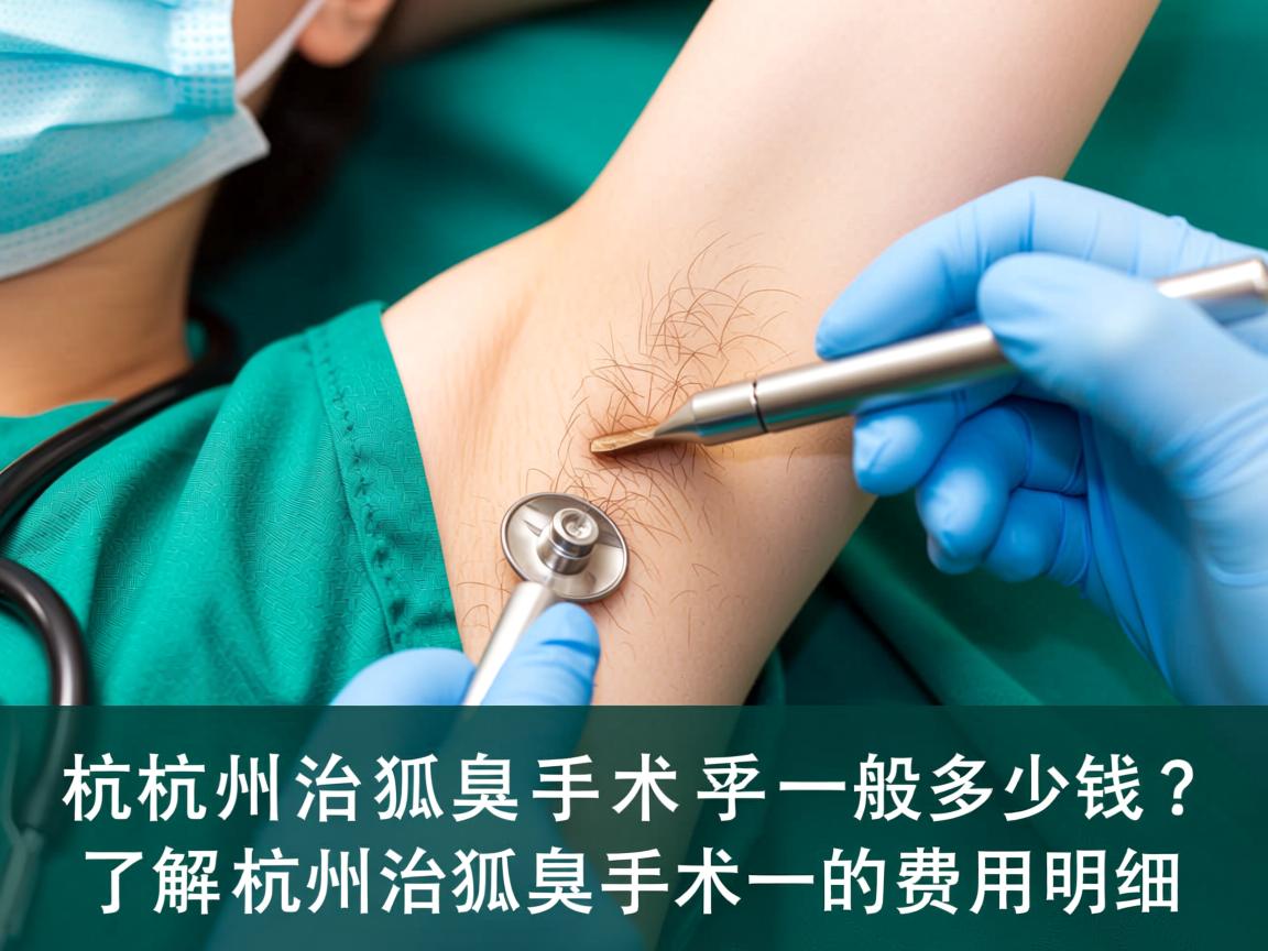 杭州治狐臭手术一般多少钱?了解杭州治狐臭手术的费用明细 杭州治狐臭手术一般多少钱?了解杭州治狐臭手术的费用明细
