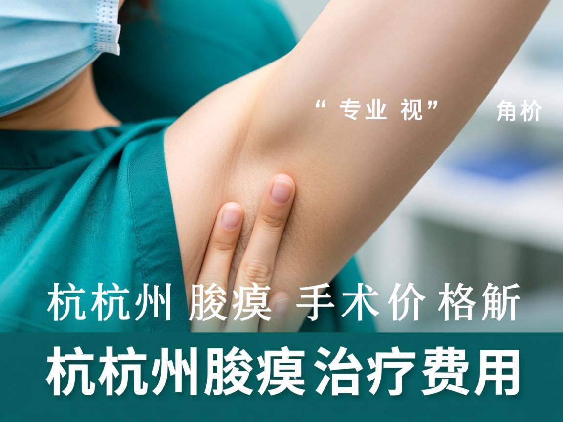 杭州腋臭手术价格解析,专业视角下的杭州腋臭治疗费用 杭州腋臭手术价格解析,专业视角下的杭州腋臭治疗费用