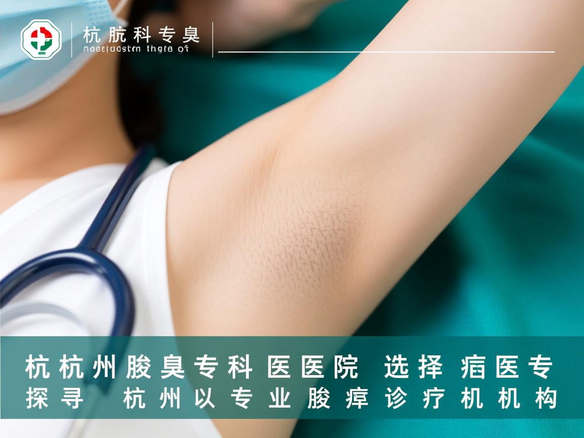 杭州腋臭专科医院选择指南,探寻杭州专业腋臭诊疗机构 杭州腋臭专科医院选择指南,探寻杭州专业腋臭诊疗机构