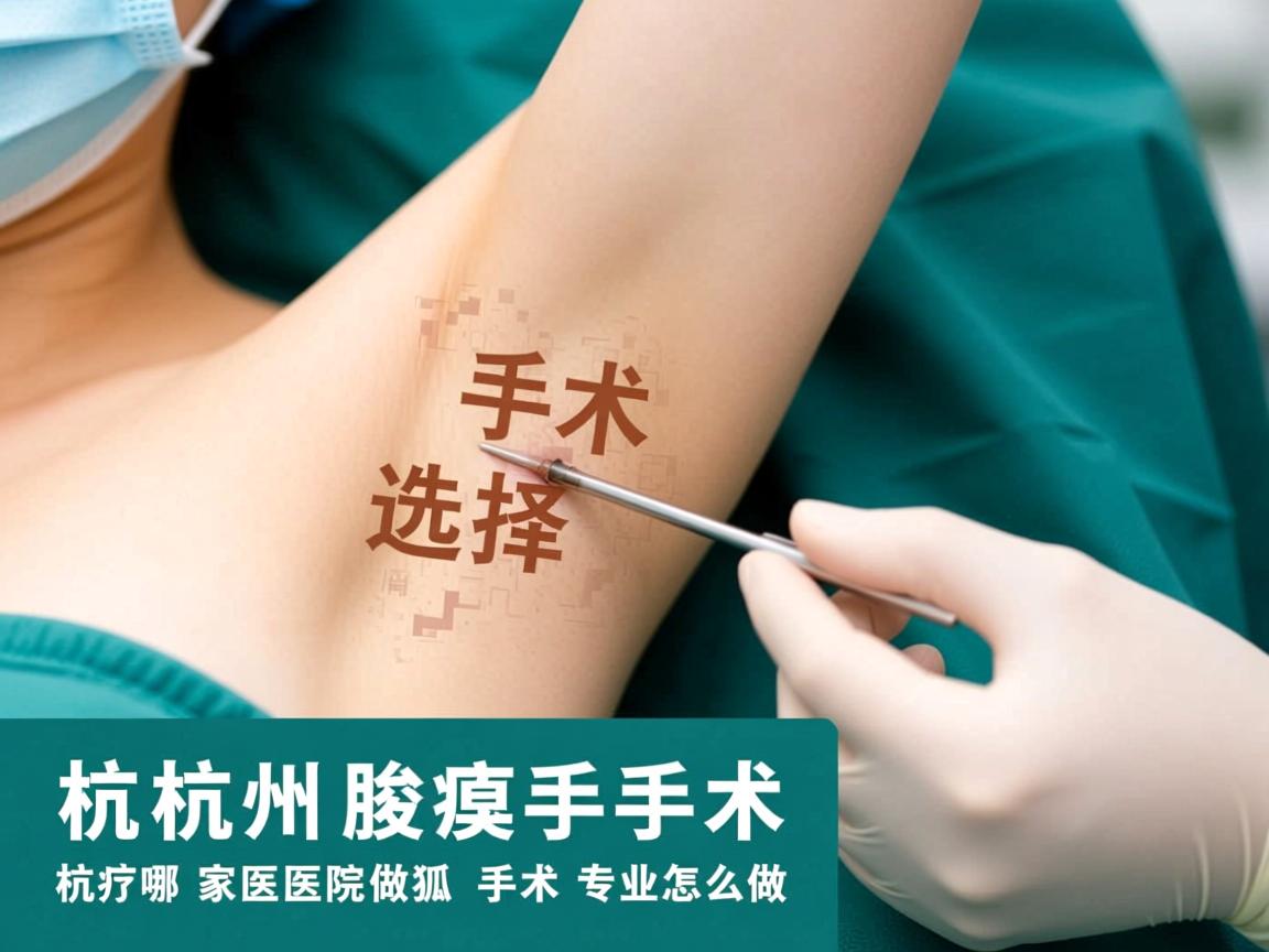 杭州腋臭手术选择指南,杭州哪家医院做狐臭手术专业怎么做 杭州腋臭手术选择指南,杭州哪家医院做狐臭手术专业怎么做