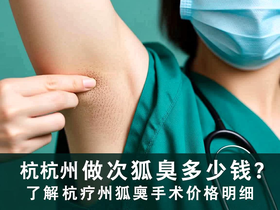 杭州做次狐臭多少钱?了解杭州狐臭手术价格明细 杭州做次狐臭多少钱?了解杭州狐臭手术价格明细