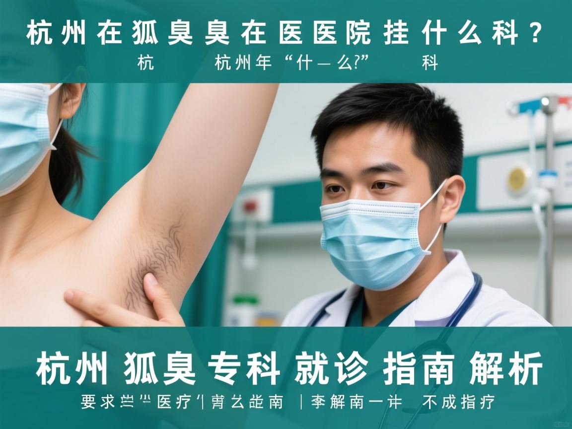 杭州狐臭在医院挂什么科?杭州狐臭专科就诊指南解析 杭州狐臭在医院挂什么科?杭州狐臭专科就诊指南解析