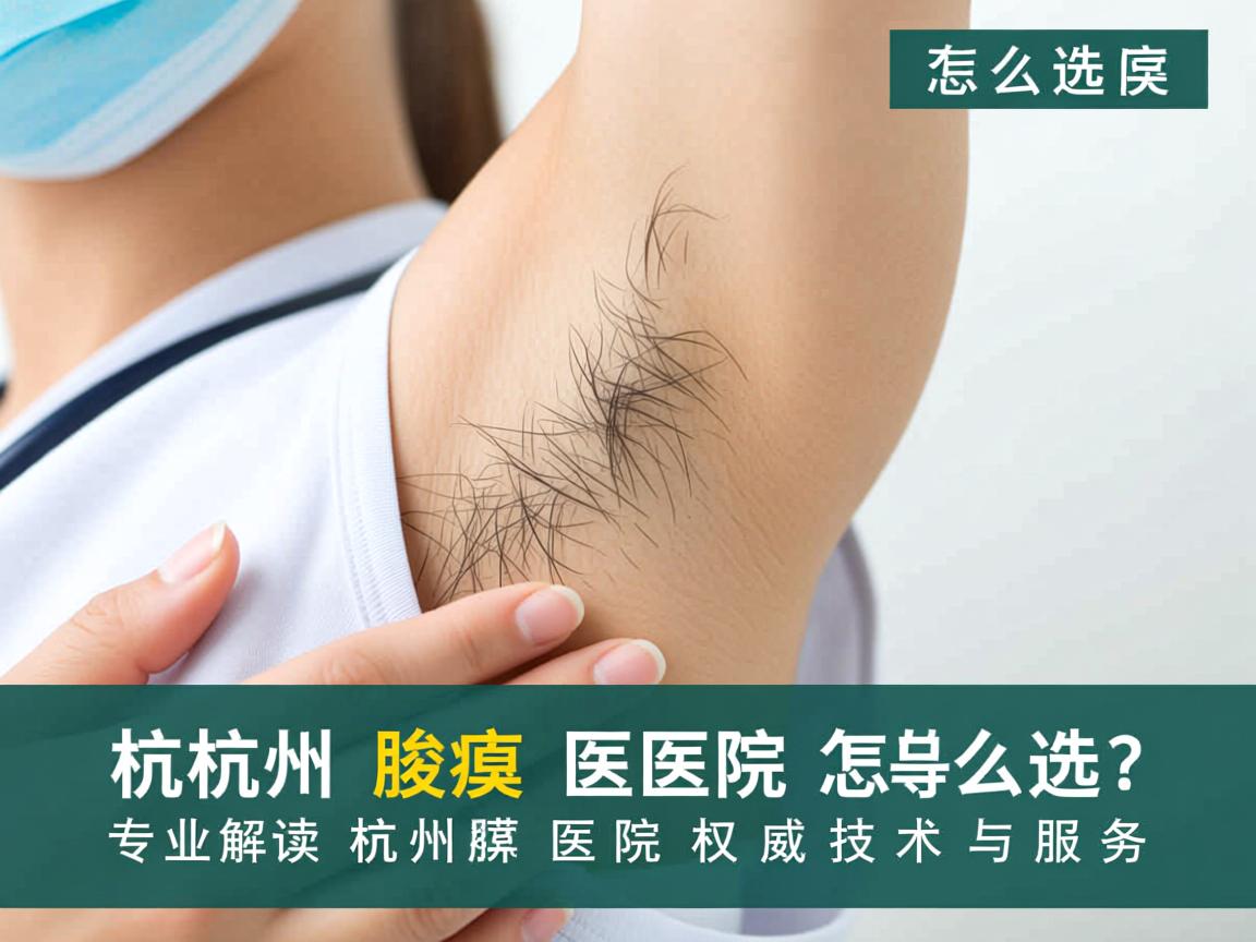 杭州腋臭医院怎么选?专业解读杭州腋臭医院的权威技术与服务 杭州腋臭医院怎么选?专业解读杭州腋臭医院的权威技术与服务