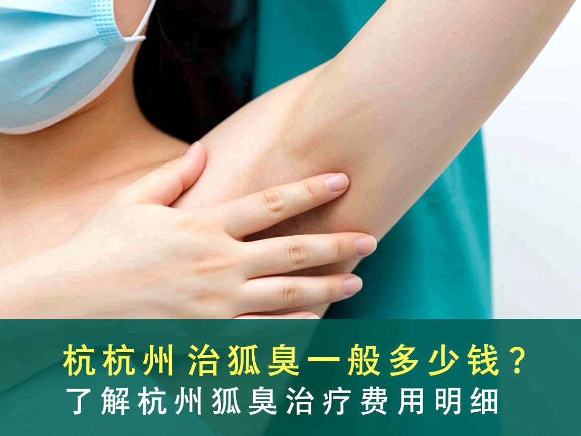 杭州治狐臭一般多少钱?了解杭州狐臭治疗费用明细 杭州治狐臭一般多少钱?了解杭州狐臭治疗费用明细