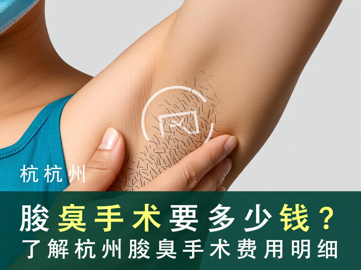 杭州腋臭手术要多少钱?了解杭州腋臭手术费用明细 杭州腋臭手术要多少钱?了解杭州腋臭手术费用明细