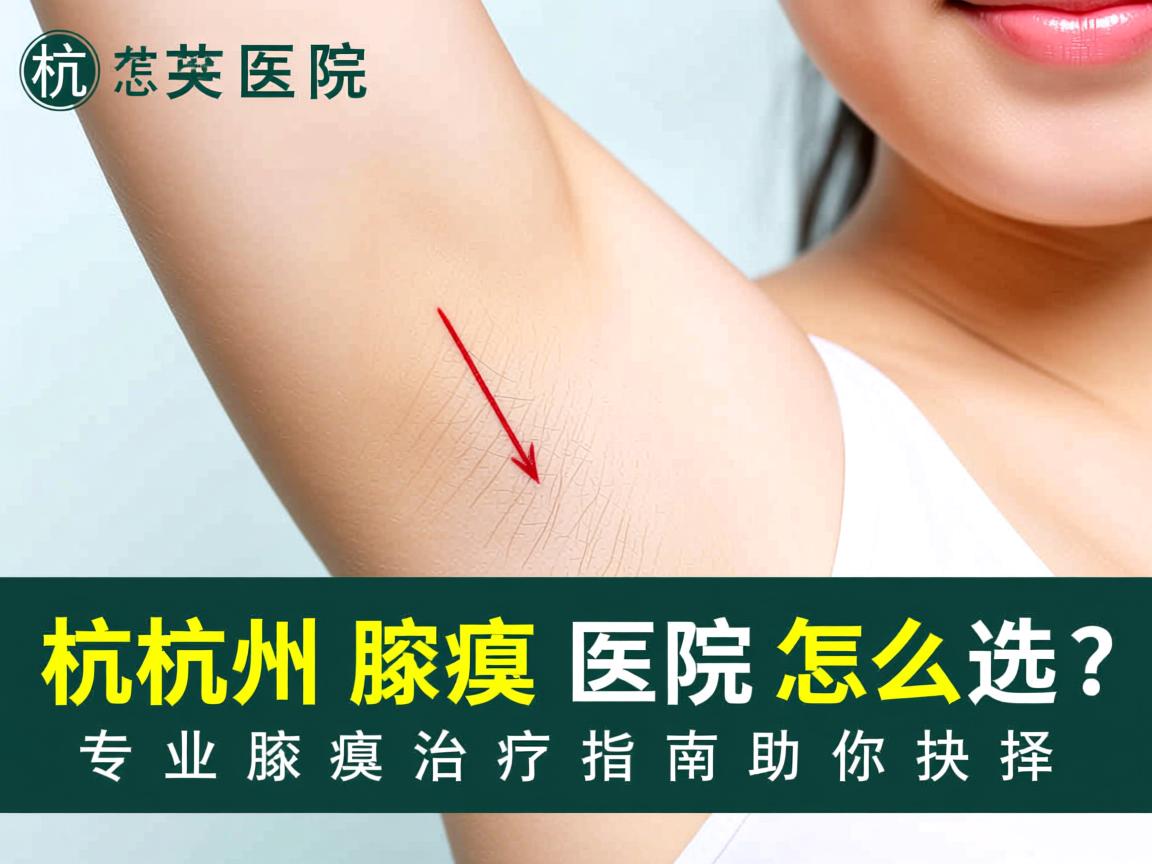 杭州腋臭医院怎么选?专业腋臭治疗指南助你抉择 杭州腋臭医院怎么选?专业腋臭治疗指南助你抉择