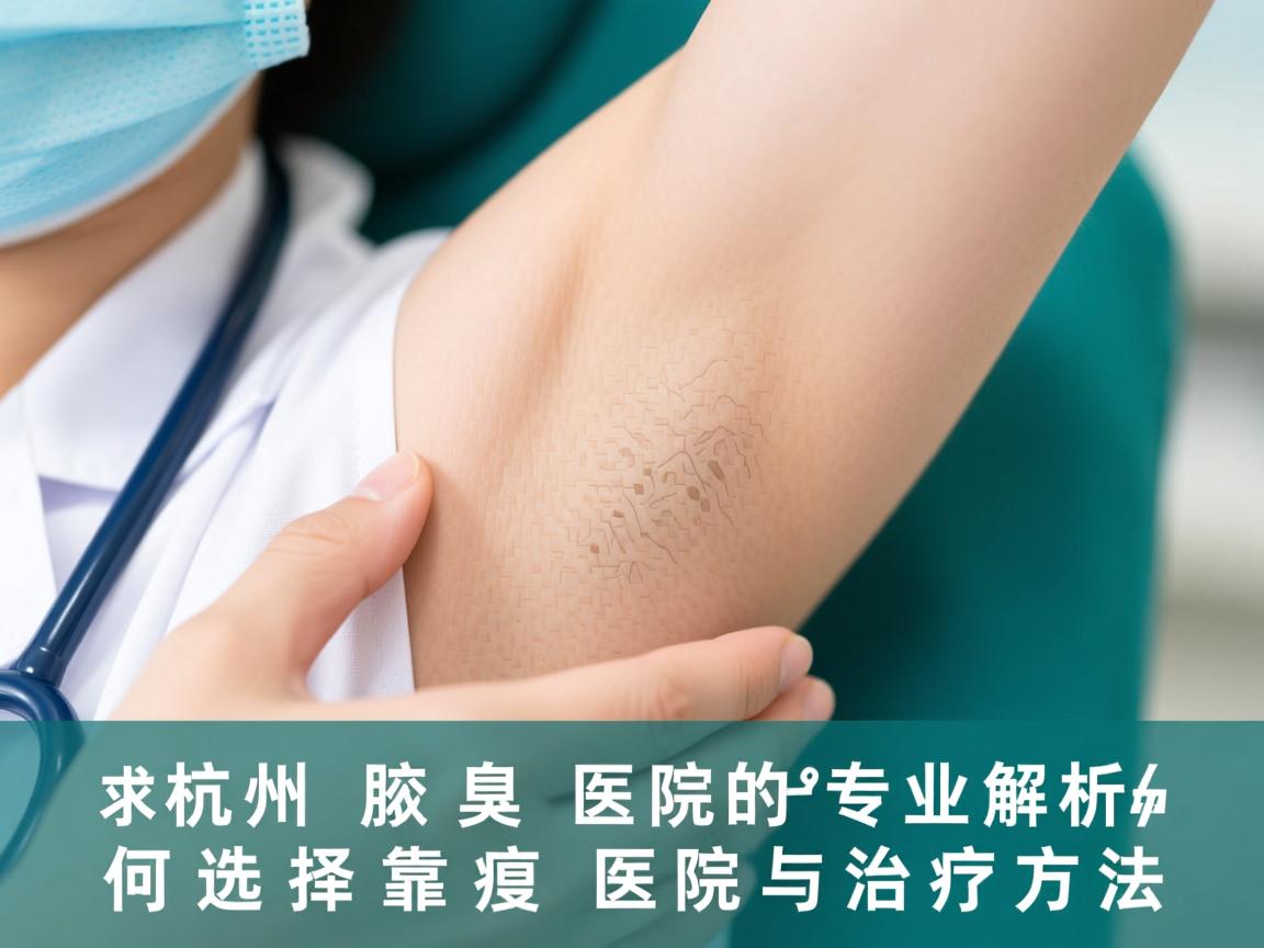 杭州腋臭医院专业解析,如何选择靠谱的腋臭医院与治疗方法 杭州腋臭医院专业解析,如何选择靠谱的腋臭医院与治疗方法