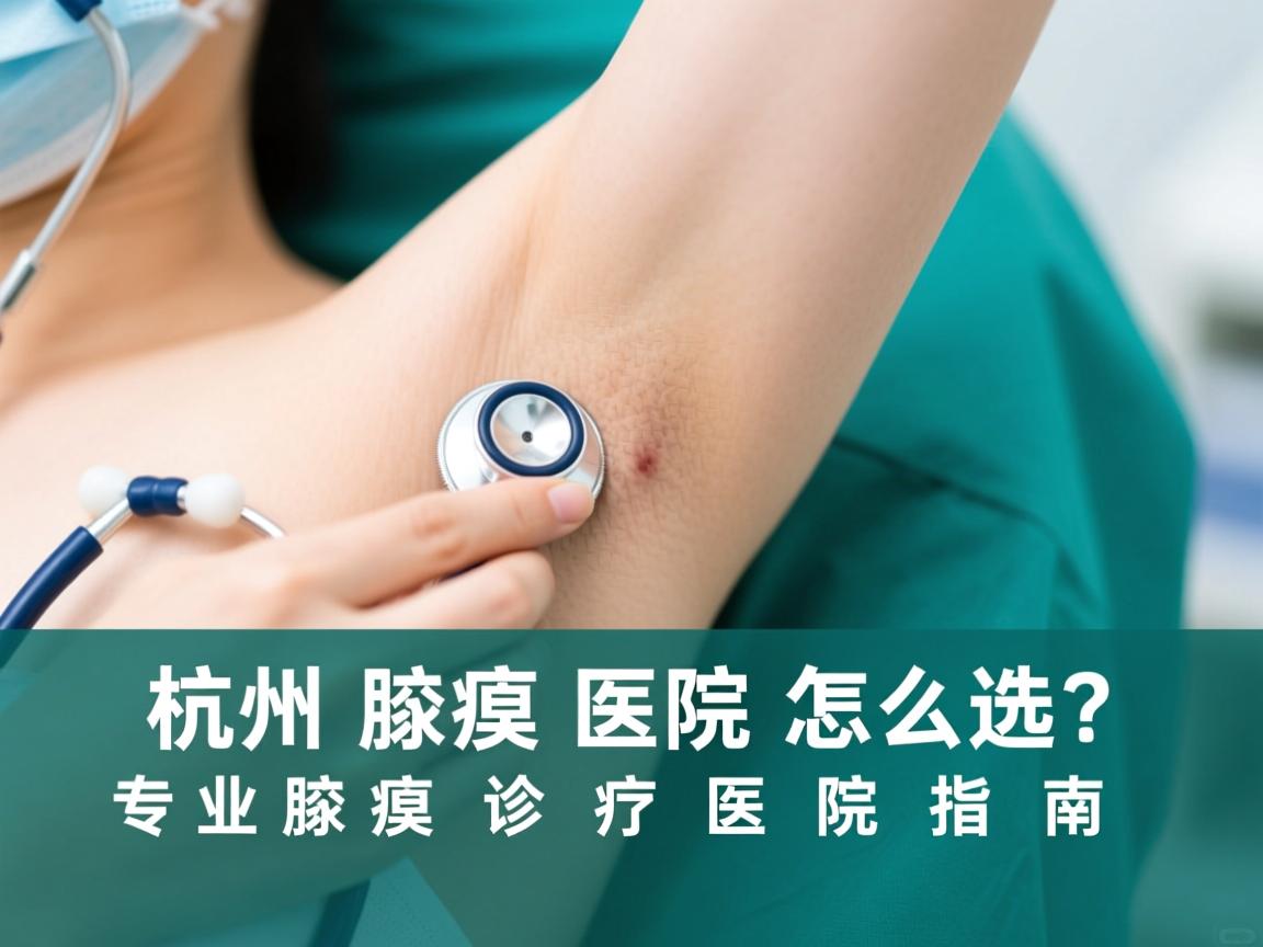 杭州腋臭医院怎么选?专业腋臭诊疗医院指南 杭州腋臭医院怎么选?专业腋臭诊疗医院指南