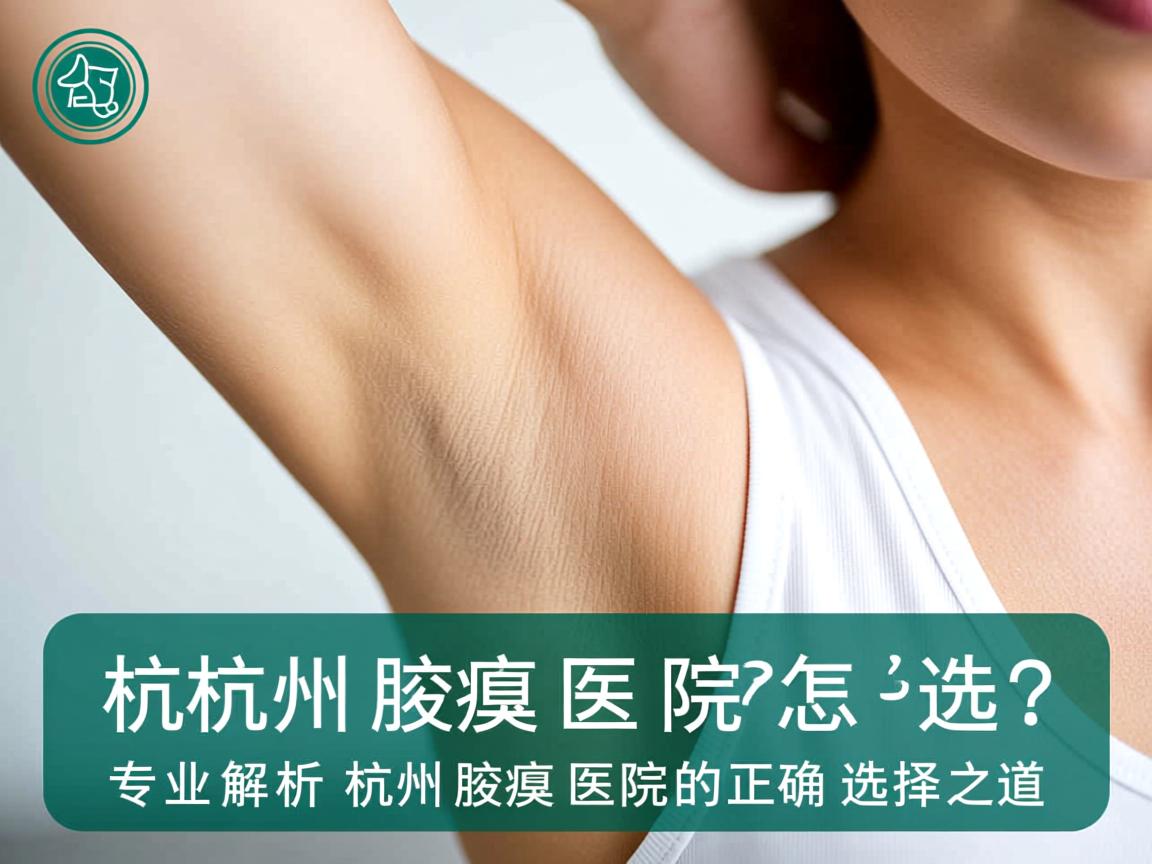 杭州腋臭医院怎么选？专业解析杭州腋臭医院的正确选择之道