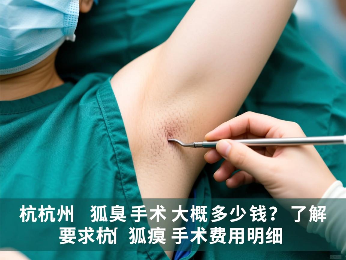 杭州狐臭手术大概多少钱?了解杭州狐臭手术费用明细 杭州狐臭手术大概多少钱?了解杭州狐臭手术费用明细