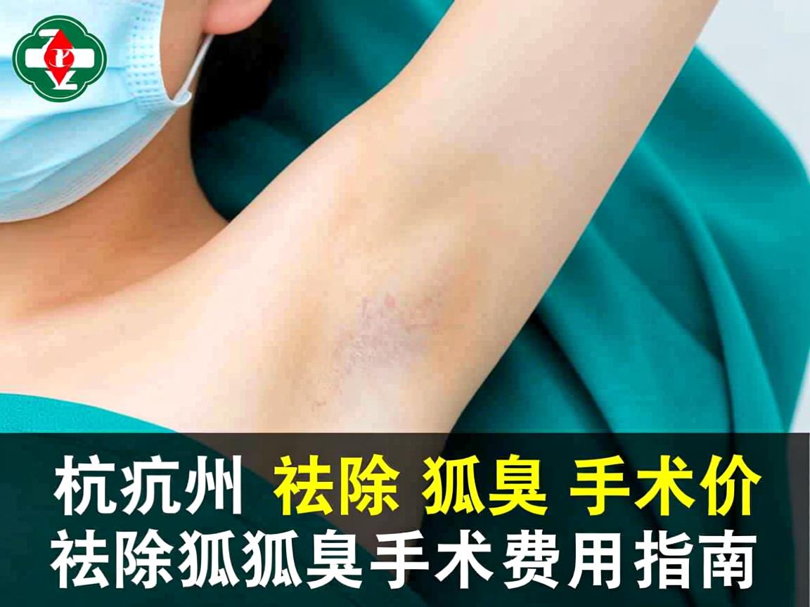 杭州祛除狐臭手术价格解析,祛除狐臭手术费用指南 杭州祛除狐臭手术价格解析,祛除狐臭手术费用指南