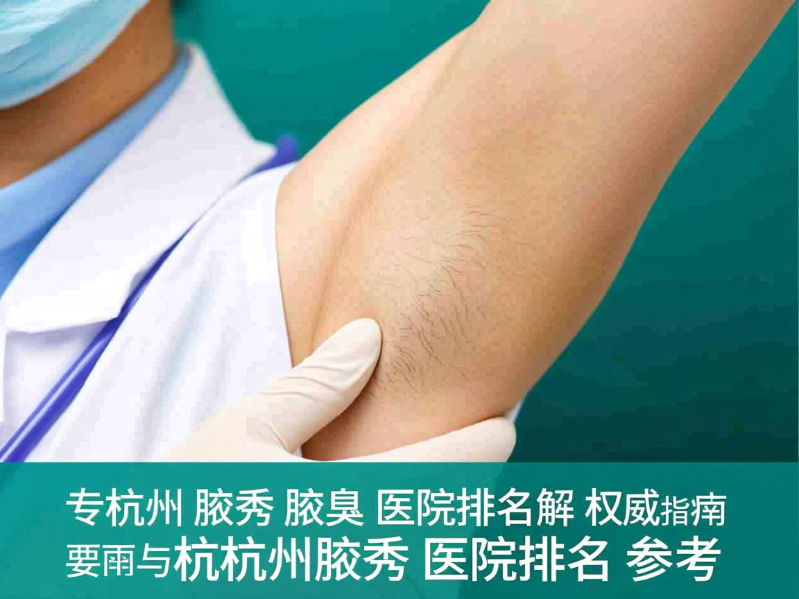 杭州腋秀腋臭医院排名解析,专业腋臭医疗的权威指南与杭州腋秀医院排名参考 杭州腋秀腋臭医院排名解析,专业腋臭医疗的权威指南与杭州腋秀医院排名参考