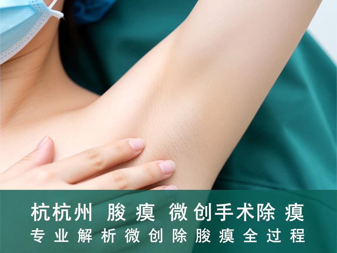 杭州腋臭微创手术除腋臭,专业解析微创除腋臭全过程 杭州腋臭微创手术除腋臭,专业解析微创除腋臭全过程