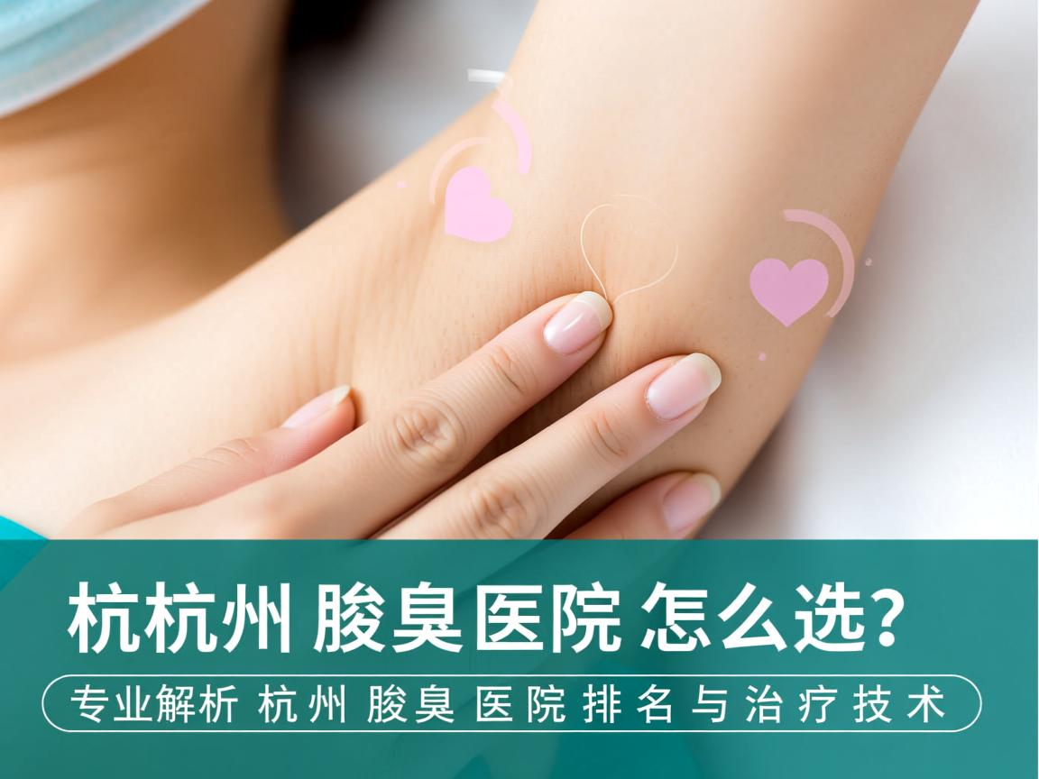 杭州腋臭医院怎么选?专业解析杭州腋臭医院排名与治疗技术 杭州腋臭医院怎么选?专业解析杭州腋臭医院排名与治疗技术