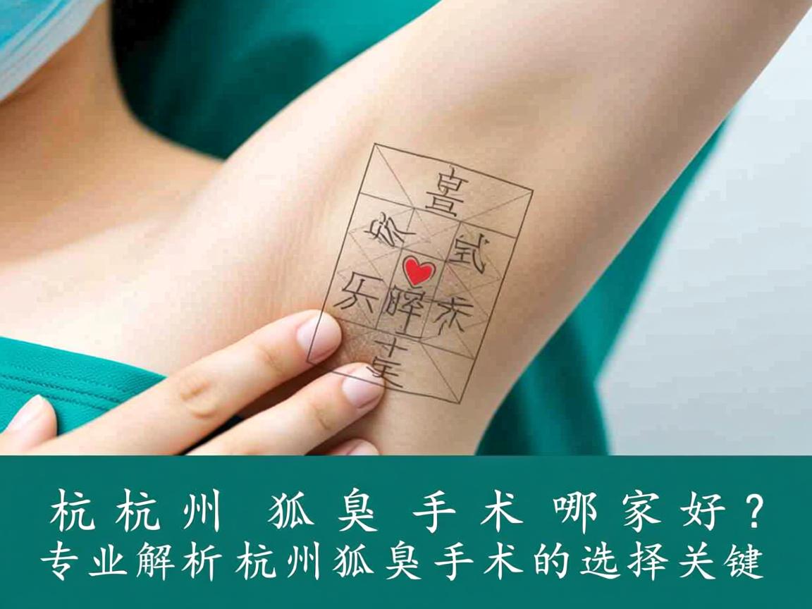 杭州狐臭手术哪家好?专业解析杭州狐臭手术的选择关键 杭州狐臭手术哪家好?专业解析杭州狐臭手术的选择关键