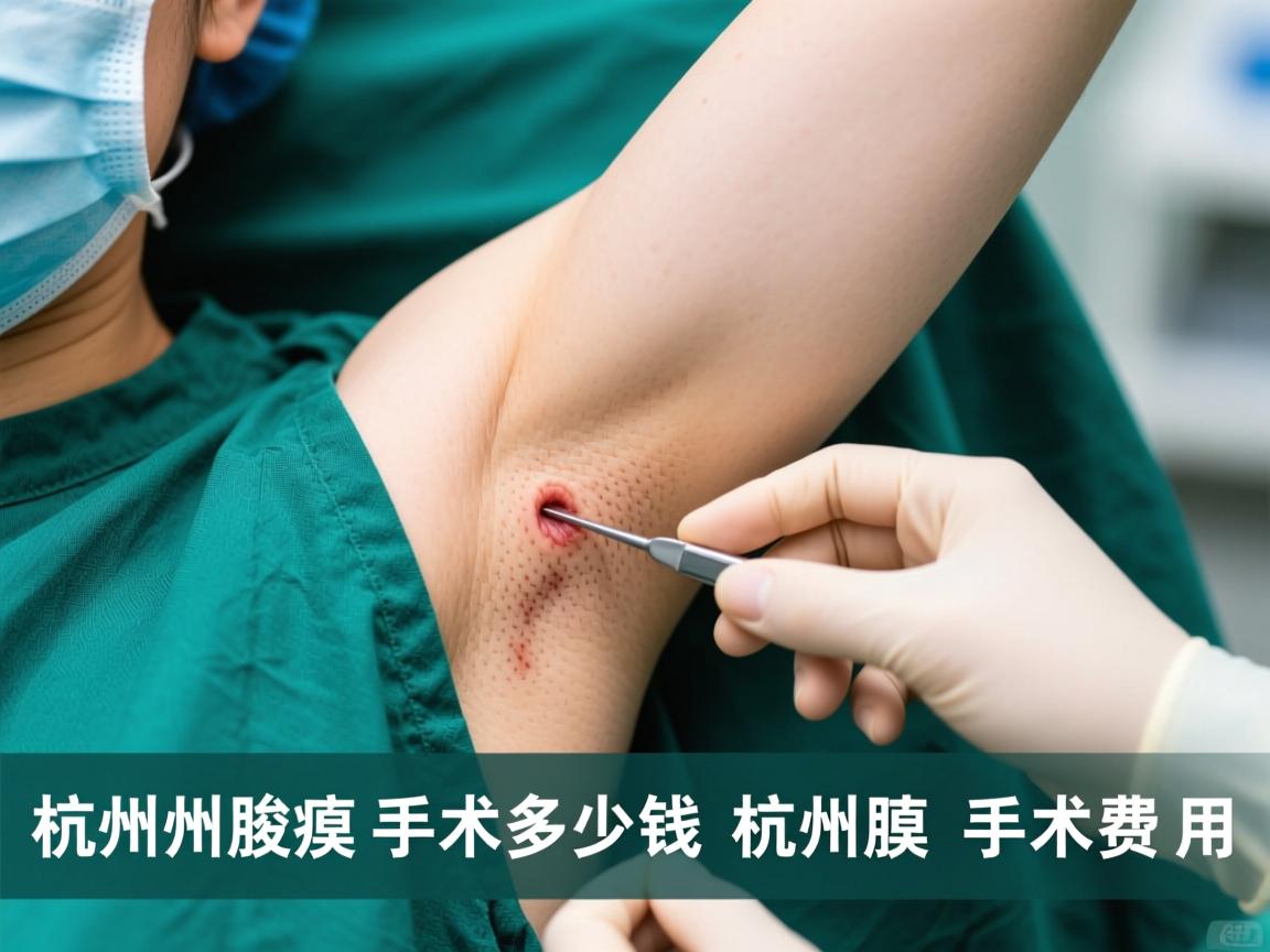 杭州腋臭手术多少钱？详解杭州腋臭手术费用