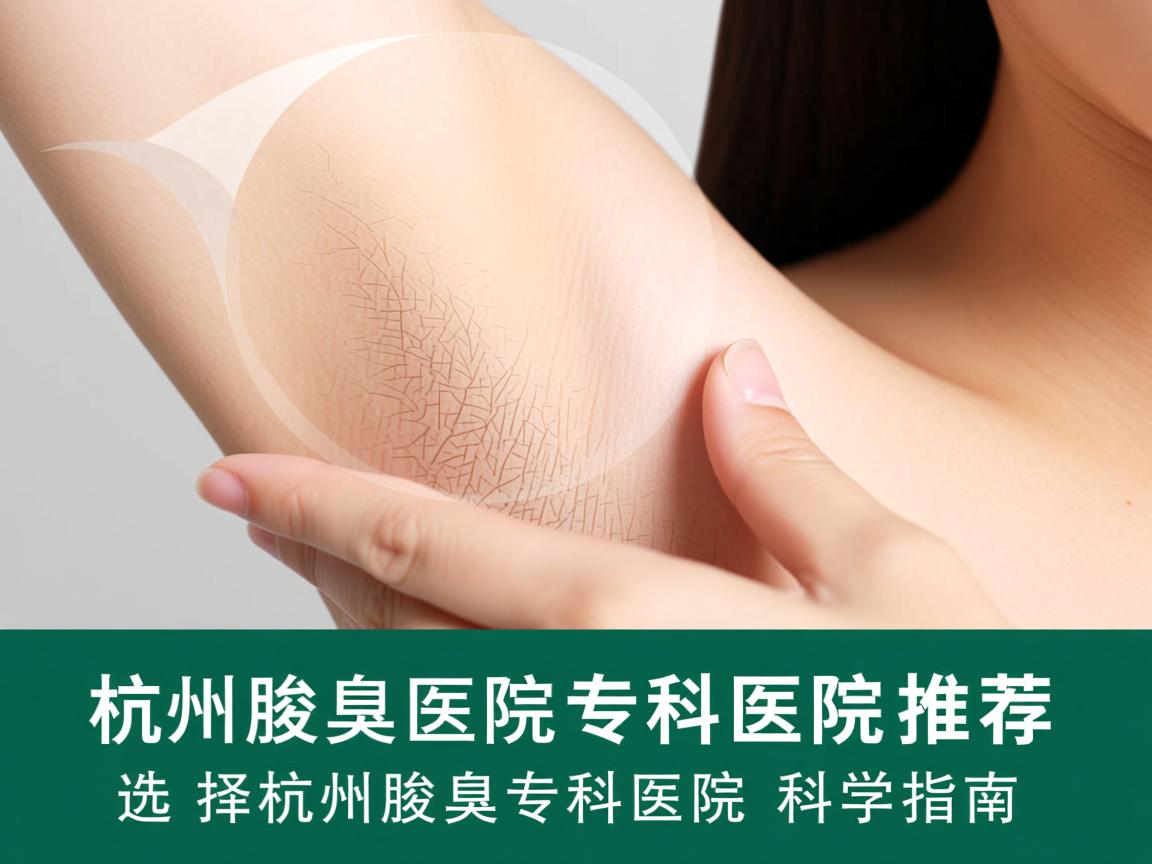 杭州腋臭专科医院推荐，选择杭州腋臭专科医院的科学指南