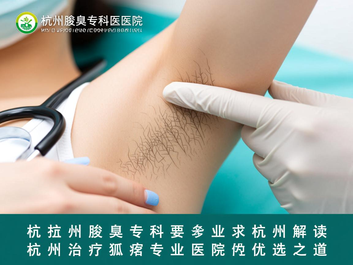 杭州腋臭专科医院，专业解读杭州治疗狐臭专业医院的优选之道