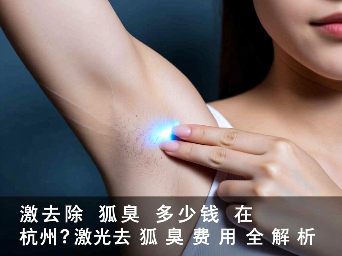 激光去除狐臭多少钱在杭州？激光去狐臭费用全解析