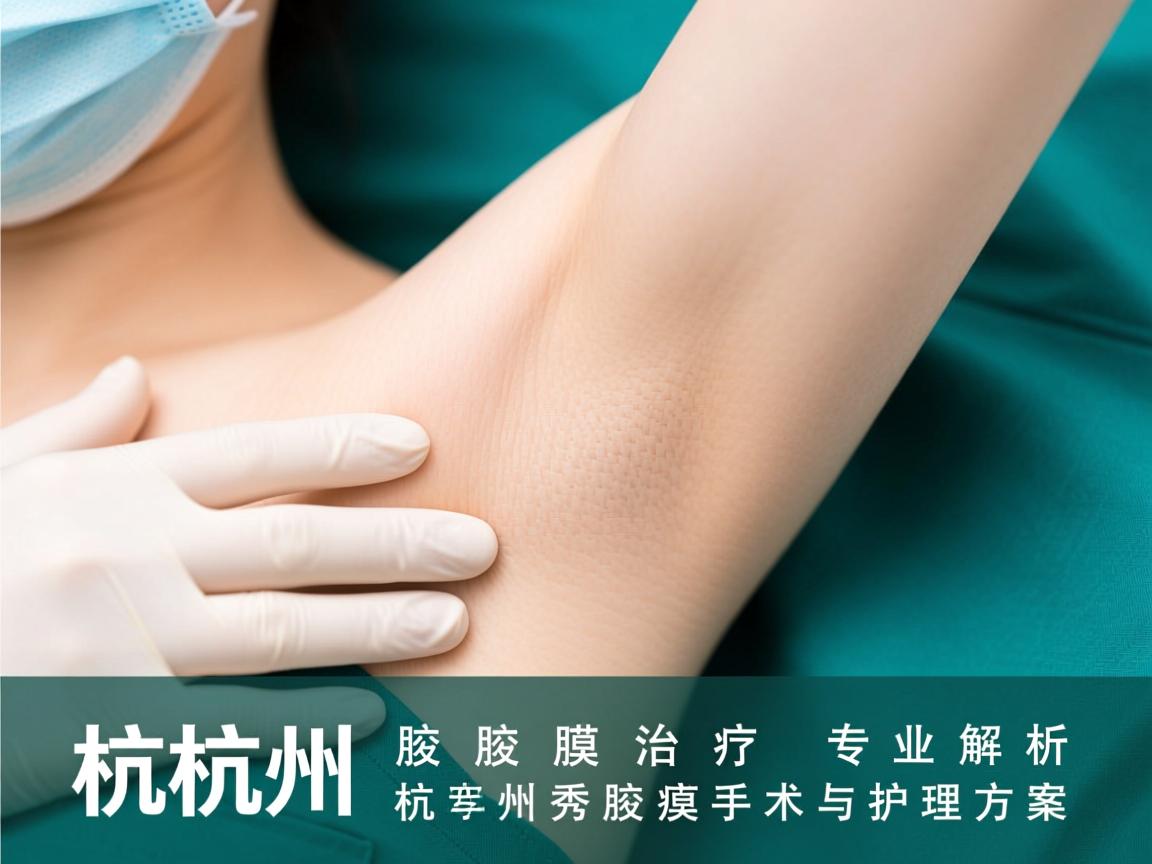 杭州腋臭治疗，专业解析杭州腋秀腋臭手术与护理方案