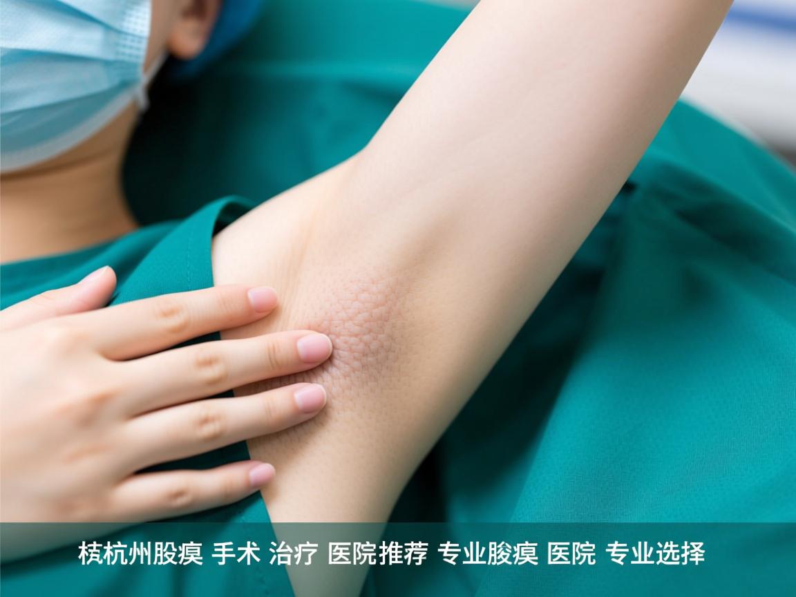 杭州腋臭手术治疗医院推荐，专业腋臭医院的专业选择