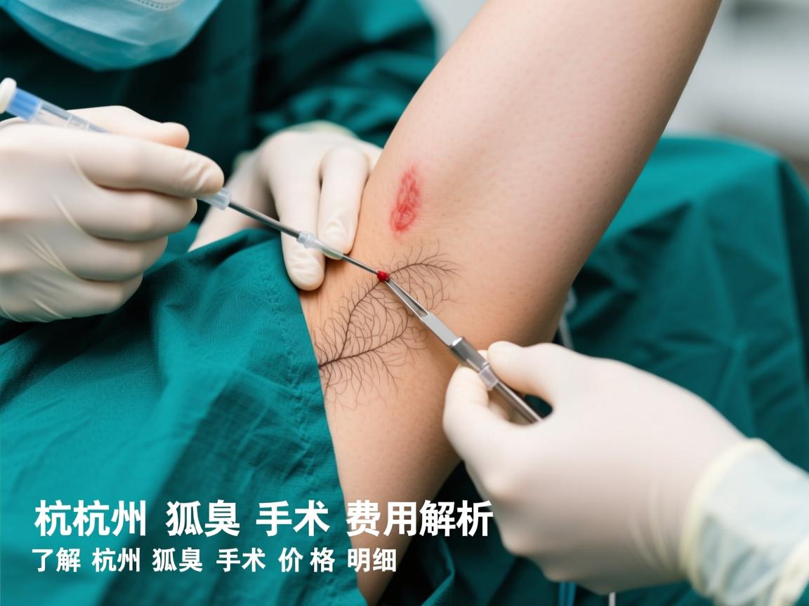 杭州狐臭手术费用解析，了解杭州狐臭手术价格明细