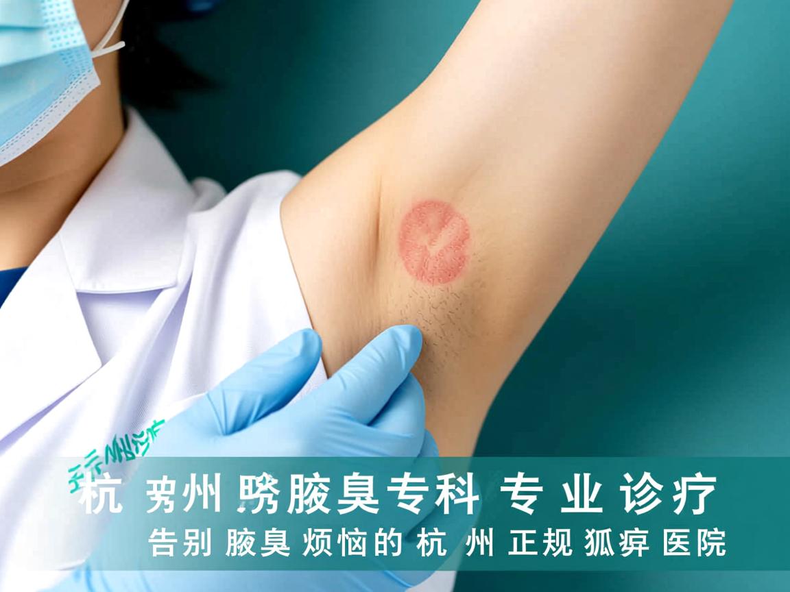 杭州腋秀腋臭专科医院，专业诊疗，告别腋臭烦恼的杭州正规狐臭医院