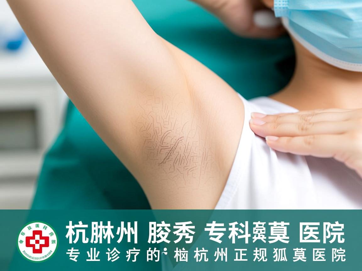 杭州腋秀腋臭专科医院，专业诊疗，告别腋臭烦恼的杭州正规狐臭医院