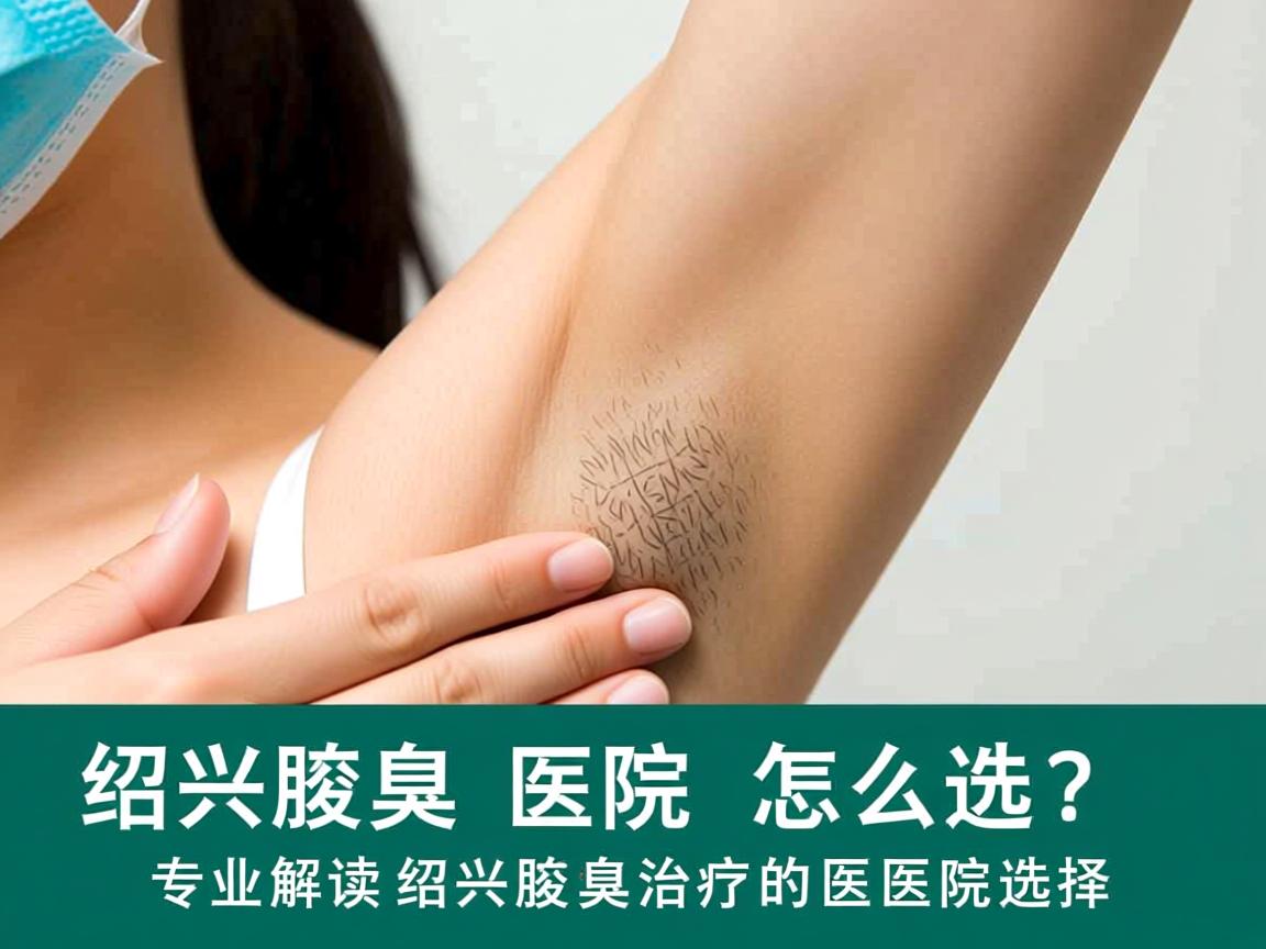 绍兴腋臭医院怎么选？专业解读绍兴腋臭治疗的医院选择