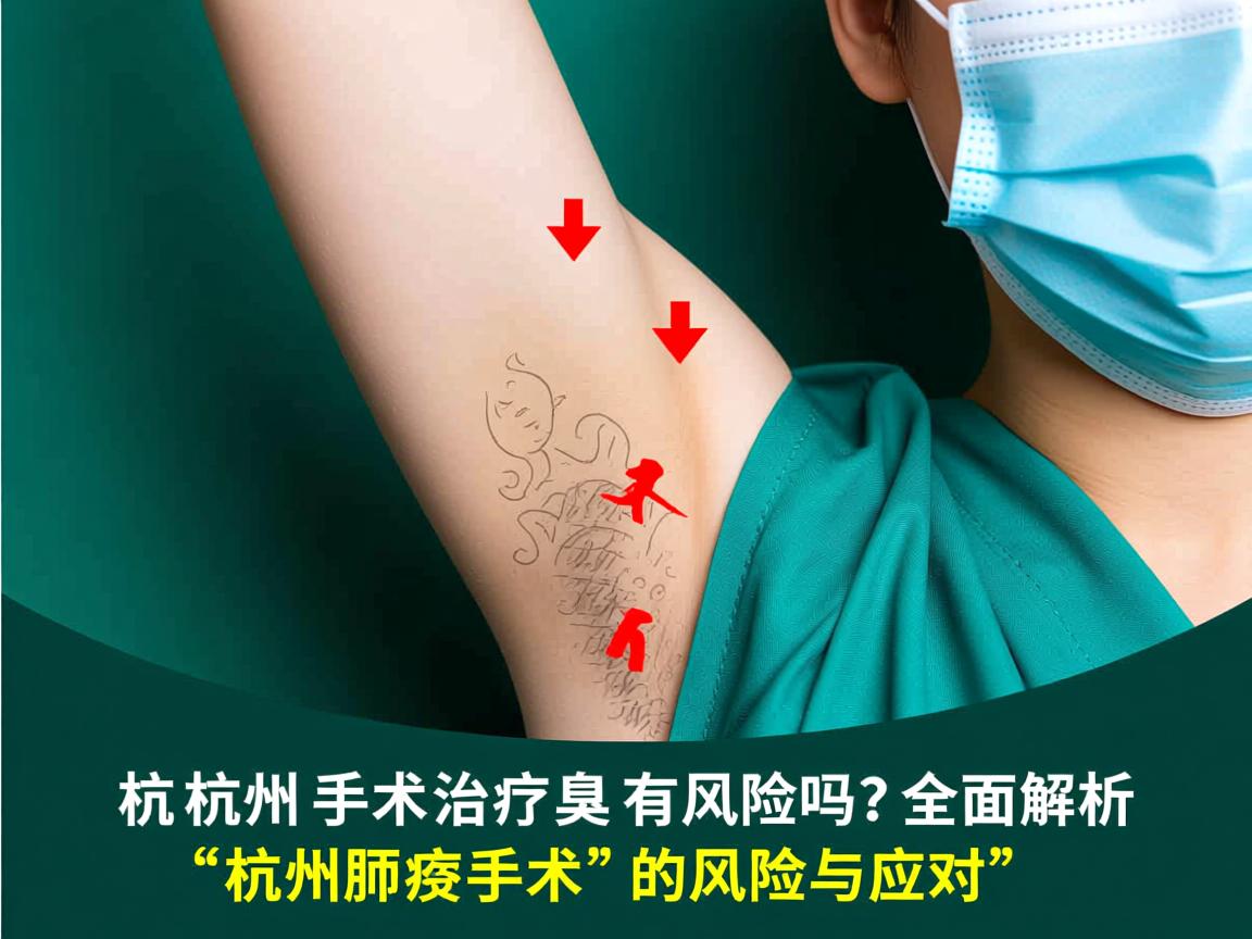 杭州手术治疗腋臭有风险吗？全面解析杭州腋臭手术的风险与应对