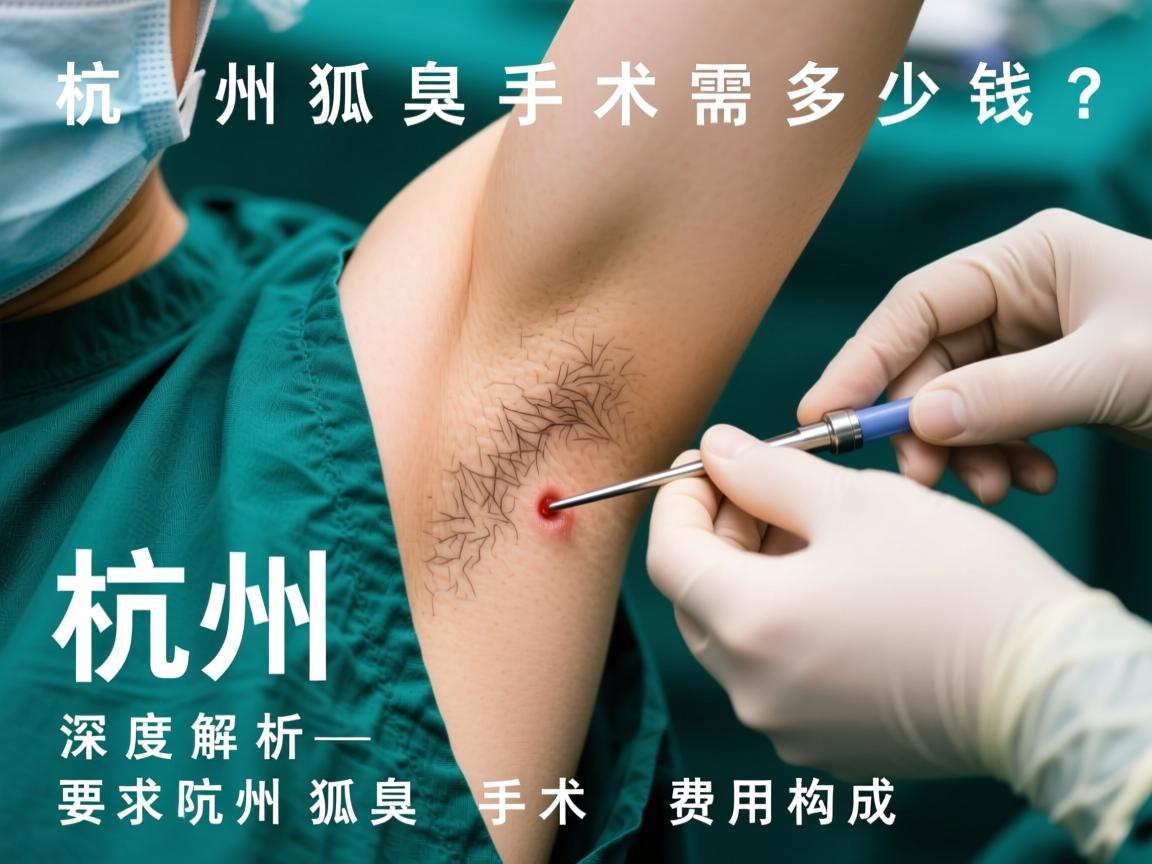 杭州狐臭手术需多少钱?深度解析杭州狐臭手术费用构成 杭州狐臭手术需多少钱?深度解析杭州狐臭手术费用构成