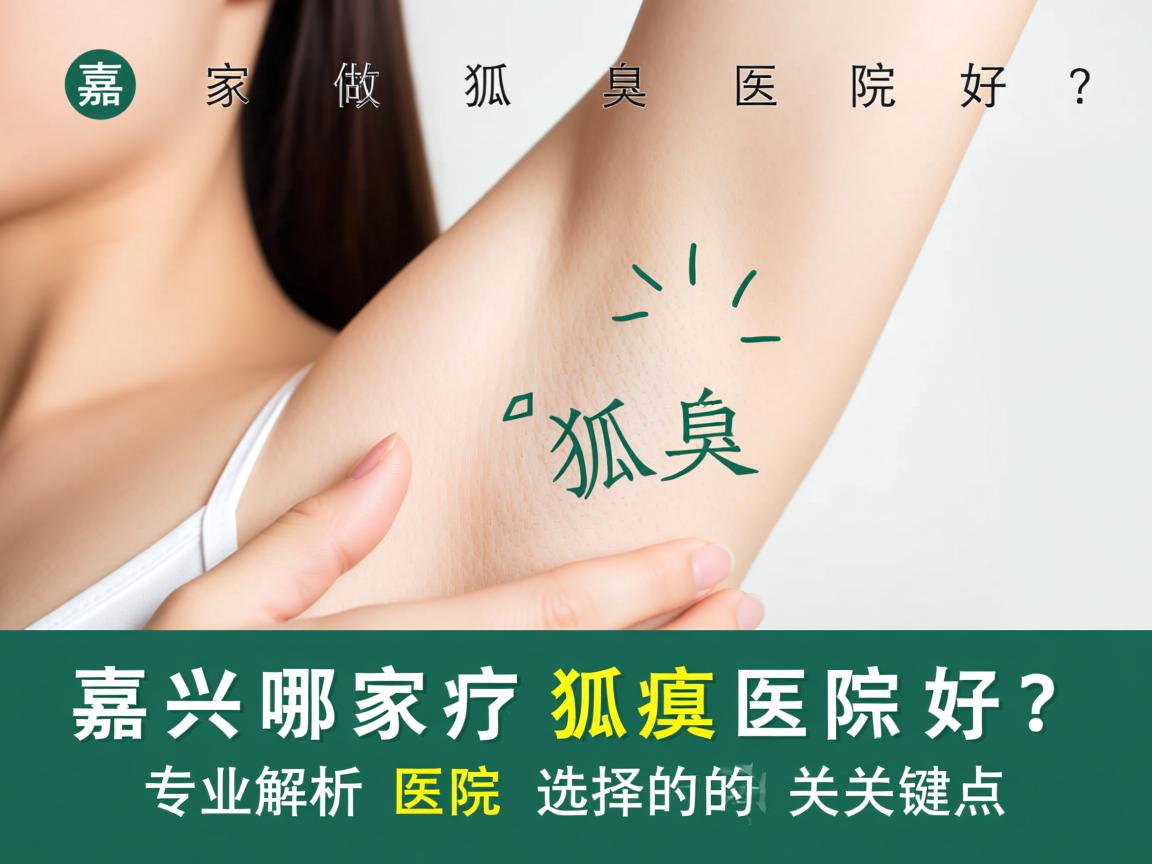嘉兴哪家做狐臭医院好？专业解析狐臭医院选择的关键点