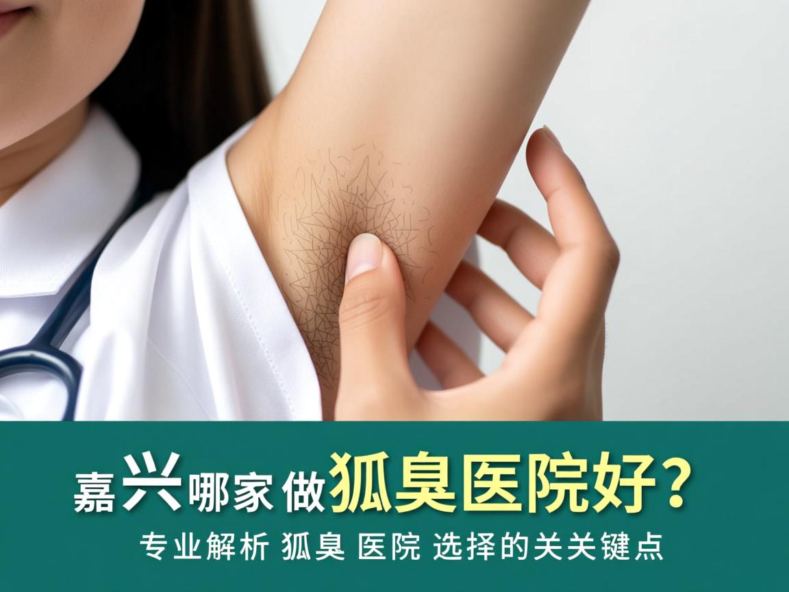 嘉兴哪家做狐臭医院好？专业解析狐臭医院选择的关键点