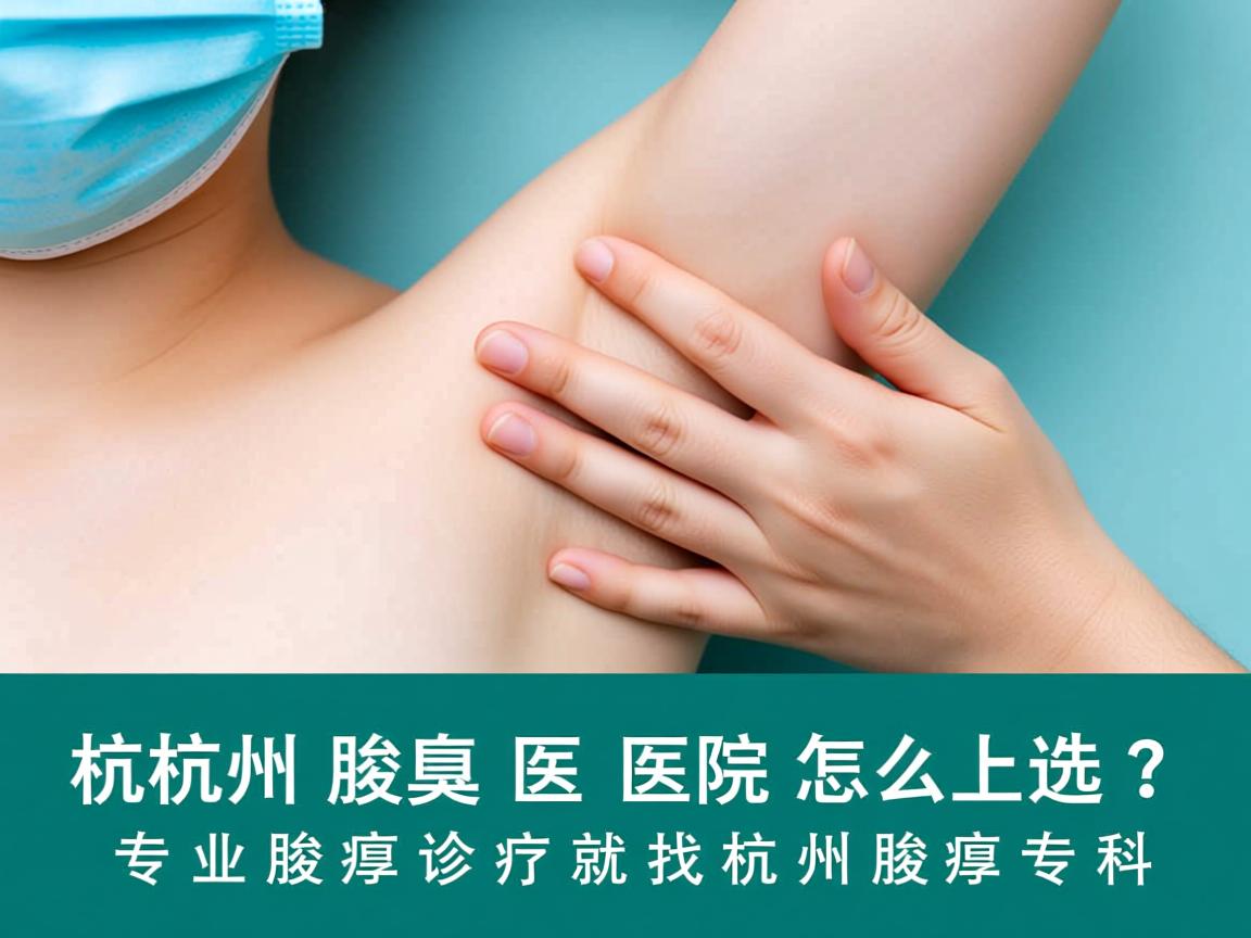杭州腋臭医院怎么选?专业腋臭诊疗就找杭州腋臭专科 杭州腋臭医院怎么选?专业腋臭诊疗就找杭州腋臭专科